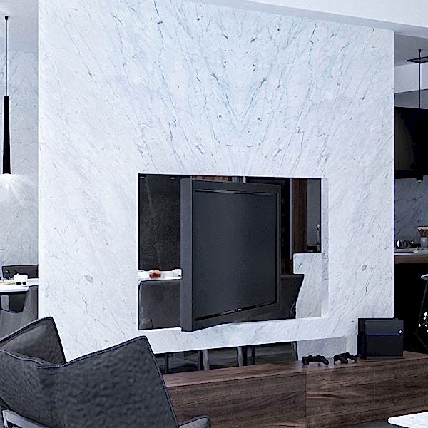 Beyaz ve Siyah Mermerin Eşsiz Uyumu: Carrara'dan Alexander Black'e Klasik ve Modern Tasarımlar